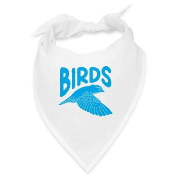 Bird Watching Cute Bird Lover - Bandana - Weiß - Vorne