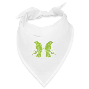 Bird Watching Cute Bird Lover - Bandana - Weiß - Vorne