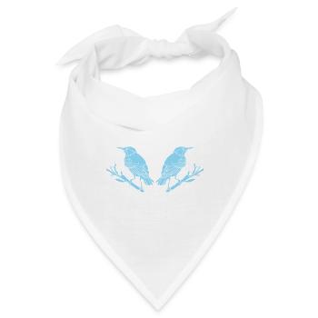 Bird Watching Cute Bird Lover - Bandana - Weiß - Vorne