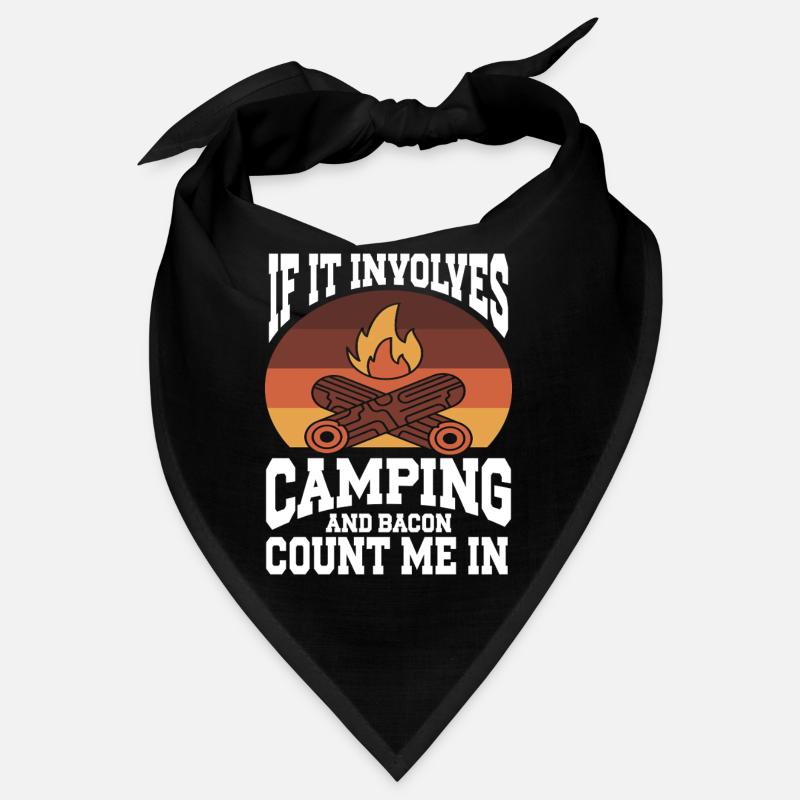 Camping Campfire Camper Bandana