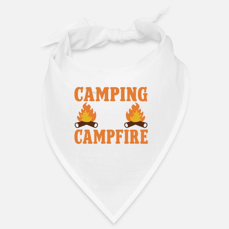 Camping Campfire Camper Bandana