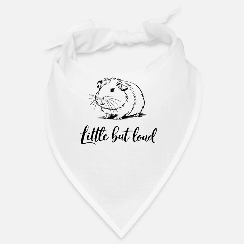 Cochon d’Inde petit mais bruyant Bandana