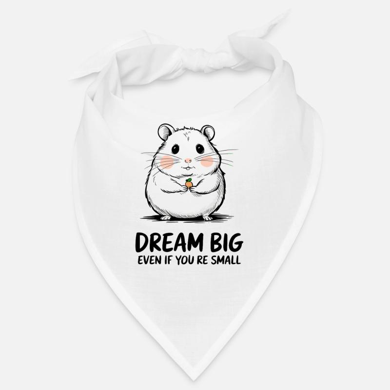 Inspiration Petit Hamster Grands Rêves Bandana