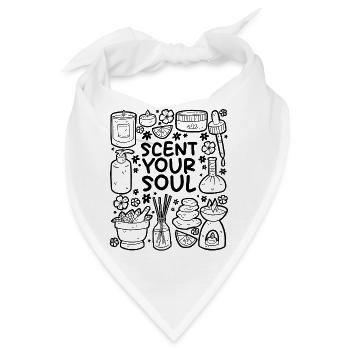 Scent Your Soul – Aromatherapie & Entspannung - Bandana - Weiß - Vorne