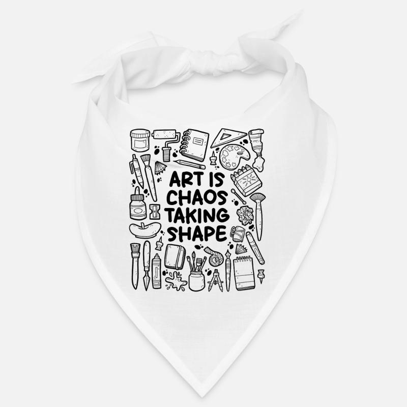 L’art, c’est le chaos qui prend forme – Créativité et art Bandana