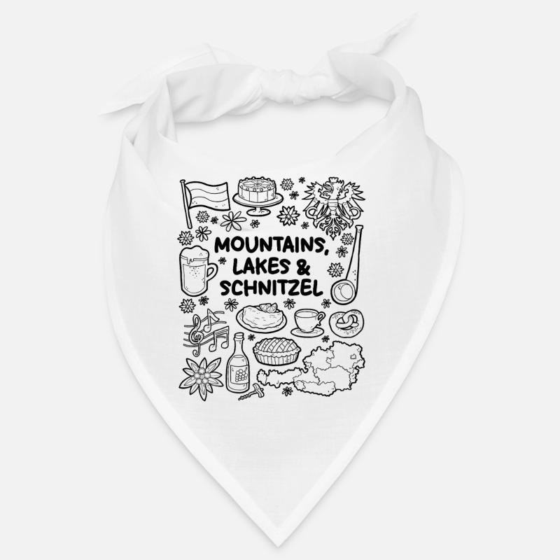 Berge, Seen & Schnitzel Bandana