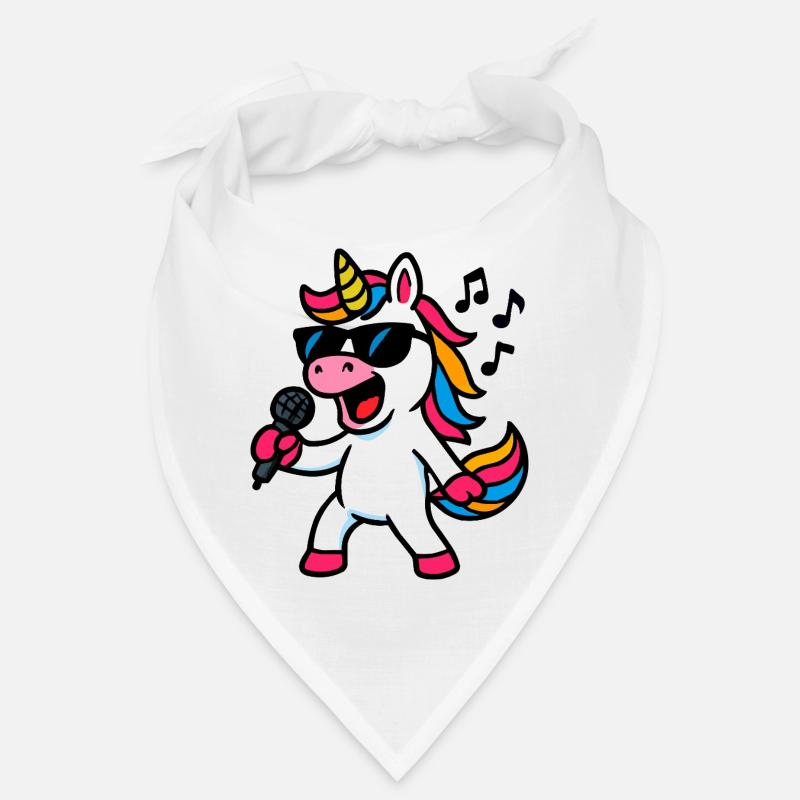 Unicorn Comic Singer Bandana