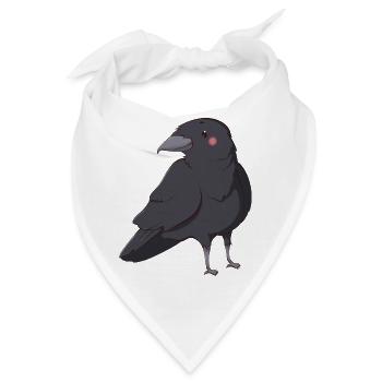 Rabe - Bandana - Weiß - Vorne