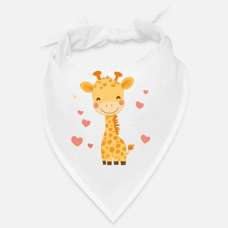 putzige Giraffe Bandana