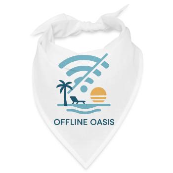 Offline - Bandana - Weiß - Vorne