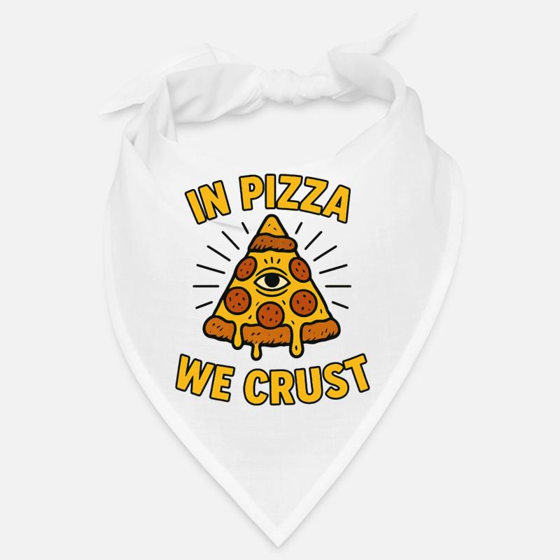 In der Pizza krusten wir Bandana