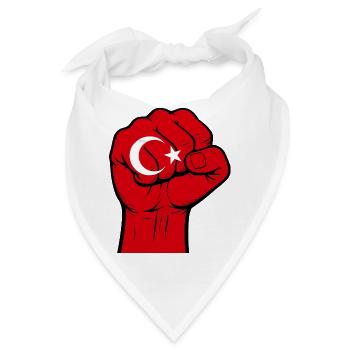 Faust Türkei - Bandana - Weiß - Vorne