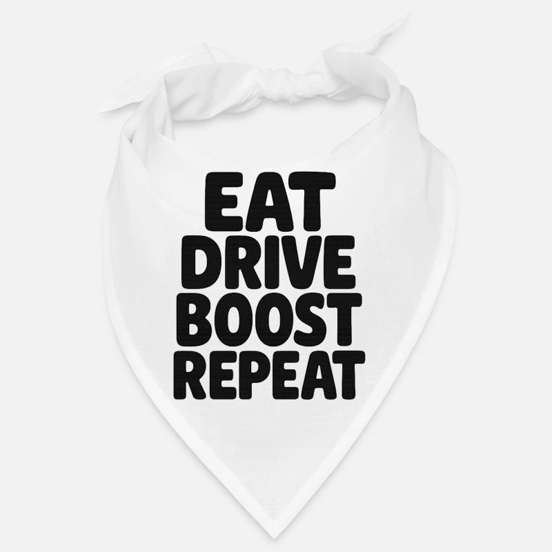 Eat Drive Boost Repeat Bandana