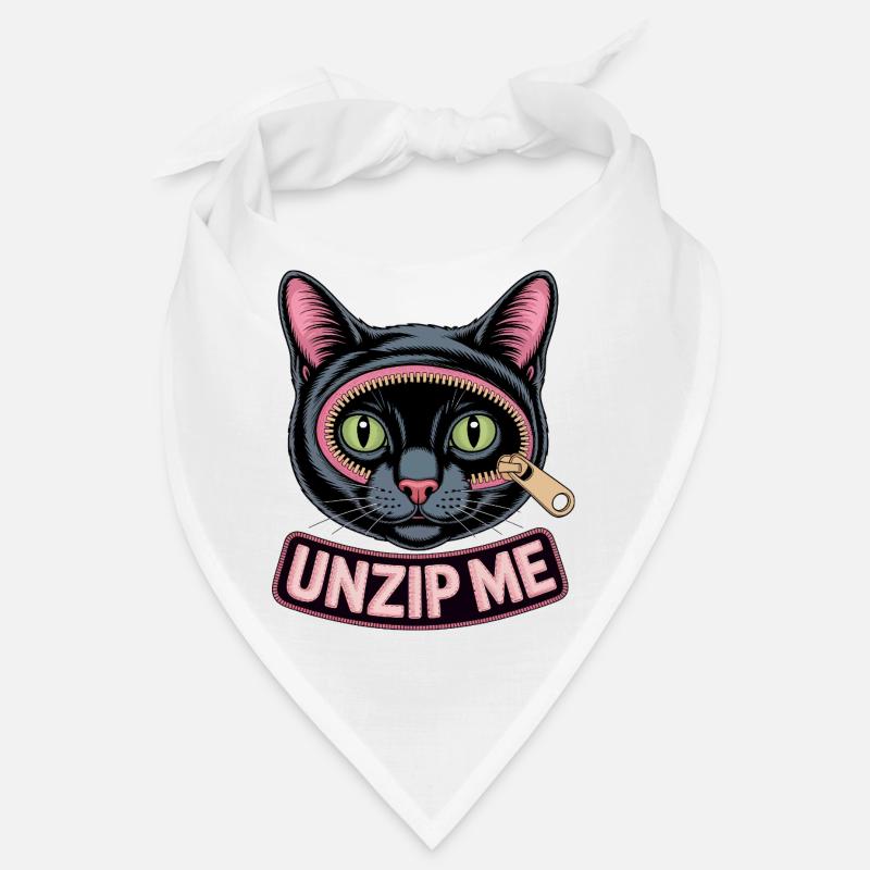 Décompresser Chat Humour Bandana