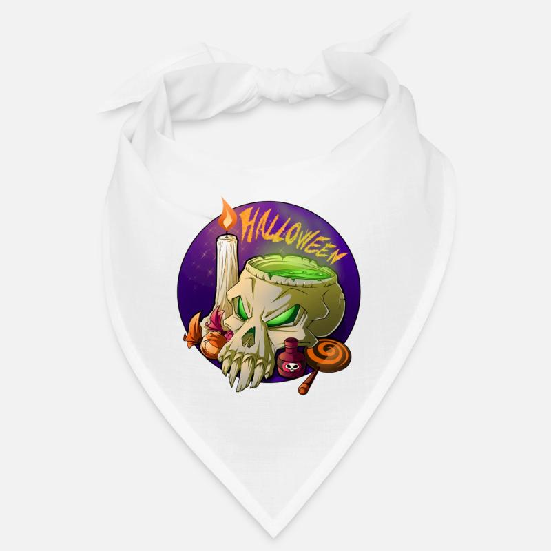 Crâne d’Halloween Bandana
