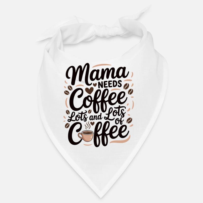 Mère Maternité Maman A Besoin De Café Bandana