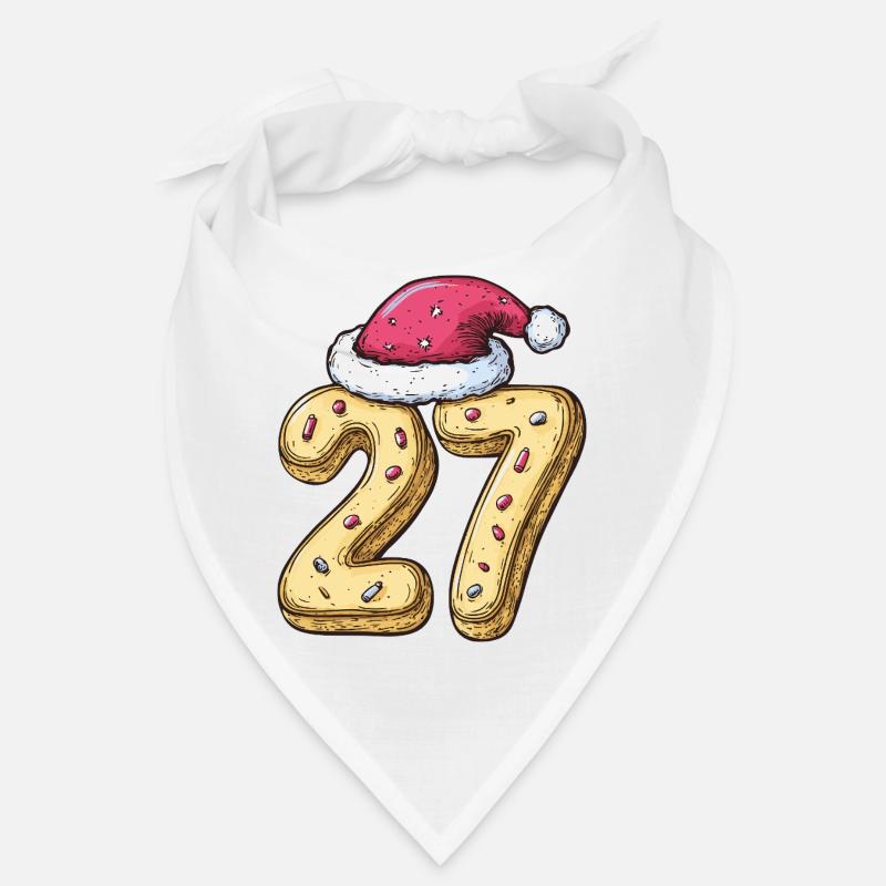 Biscuit de Noël à 27 chiffres Bandana