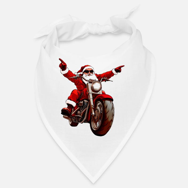 Weihnachten Motorradfahrer Bandana
