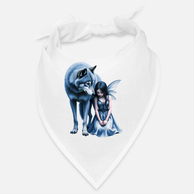 Loup Bleu et Fée de la Nuit Bandana