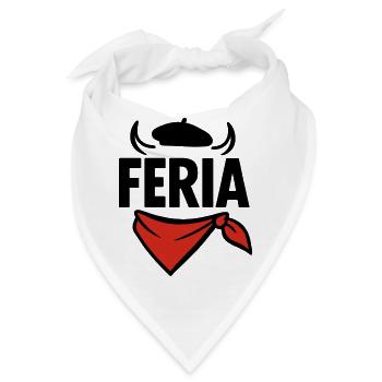 Feria – Baskenland - Bandana - Weiß - Vorne