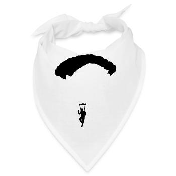 Fallschirm - Bandana - Weiß - Vorne
