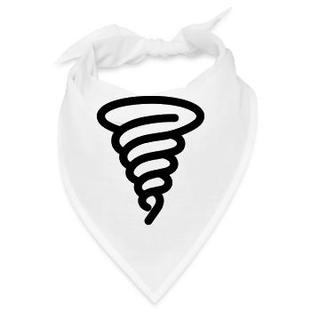 Tornado - Bandana - Weiß - Vorne