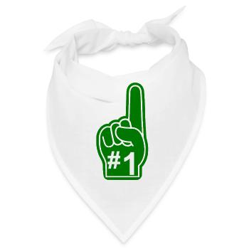 Fan Sport USA - Bandana - Weiß - Vorne