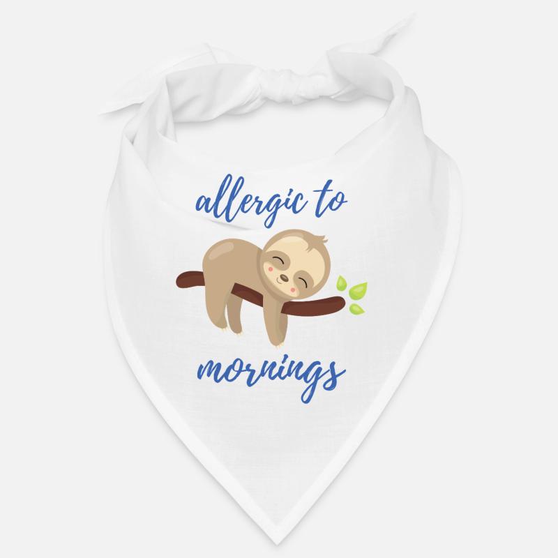 Allergic to Mornings Bandana