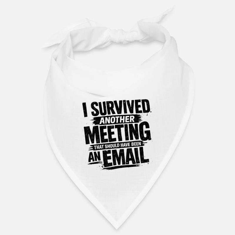 Drôle d’humour au bureau Conception des e-mails Bandana