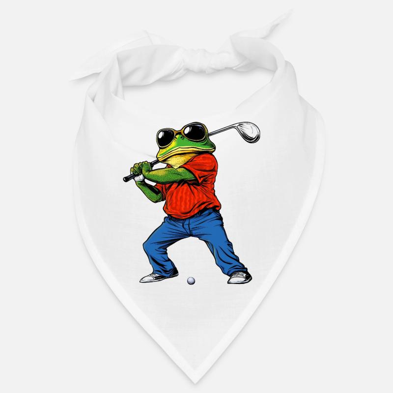 Grenouille golfeuse Bandana