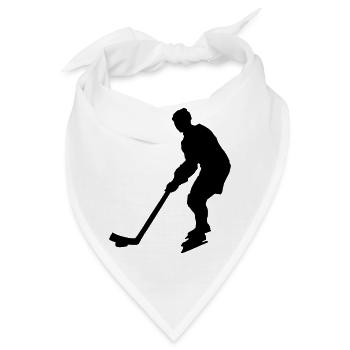 Eishockey Player - Bandana - Weiß - Vorne