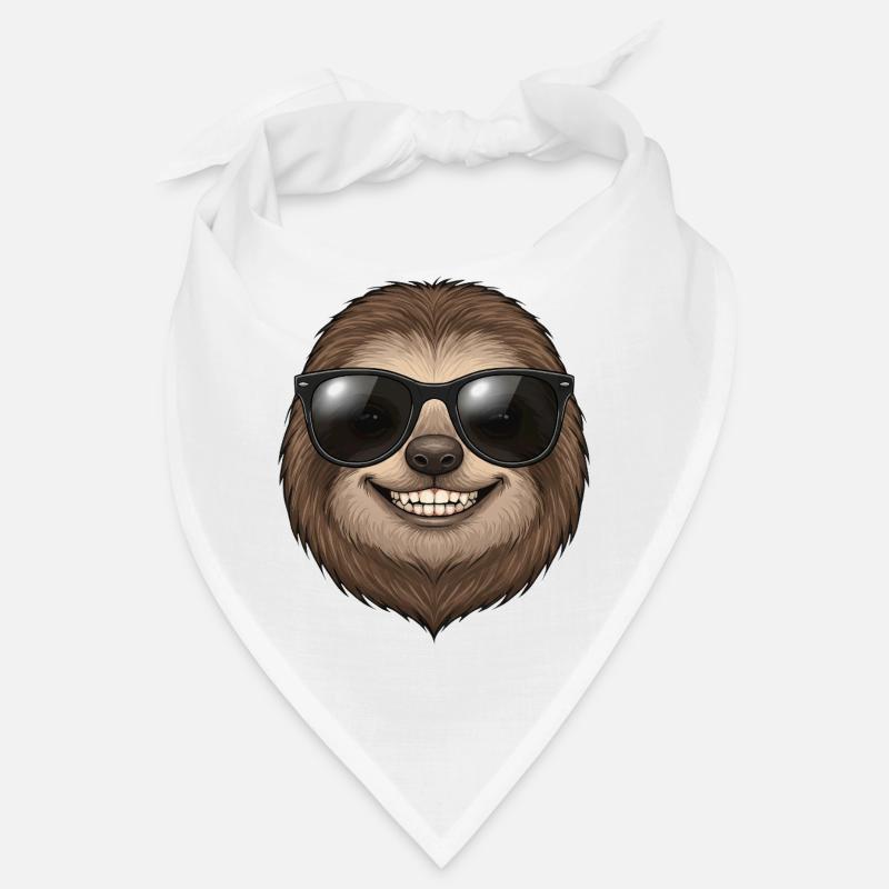 Teckel cool avec lunettes de soleil, petit ami maître Bandana