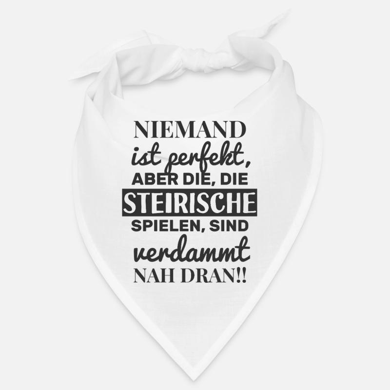 Nobody is perfect - Styrian harmonica Bandana