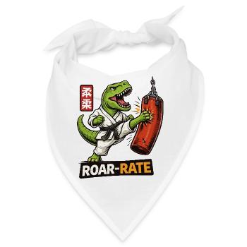 Dino Dojo Roar - Bandana - Weiß - Vorne