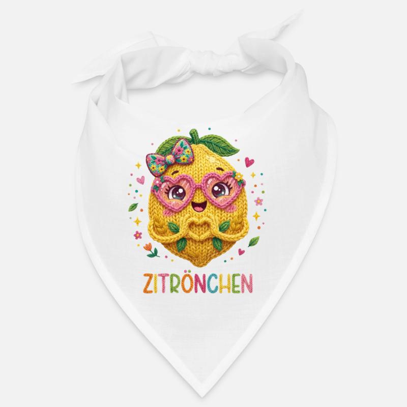 Zitrone Zitrönchen Bandana