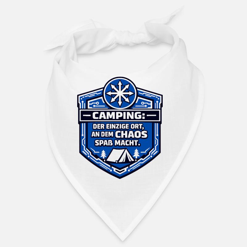 Camping Camper - Chaos is fun Bandana