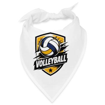 Schlagkraft Volleyball Shield - Bandana - Weiß - Vorne