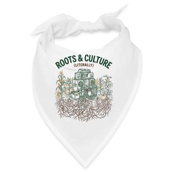 Roots And Culture - Bandana - Weiß - Vorne