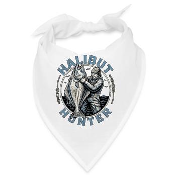 Halibut Hunter - Bandana - Weiß - Vorne