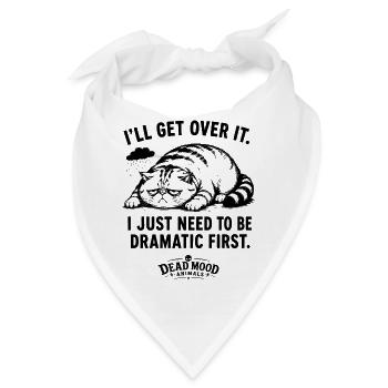 Funny Cat Meme | Sarcastic Quote | Cat Lover Gift - Bandana - Weiß - Vorne