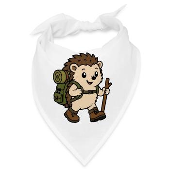 Wander-Hörnchen Abenteurer - Bandana - Weiß - Vorne