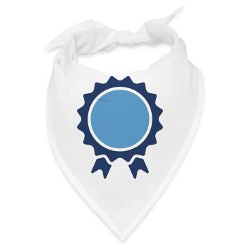 Achievement Award Abzeichen-Banddesign - Bandana - Weiß - Vorne