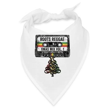 Christmas Tree Roots Reggae - Bandana - Weiß - Vorne