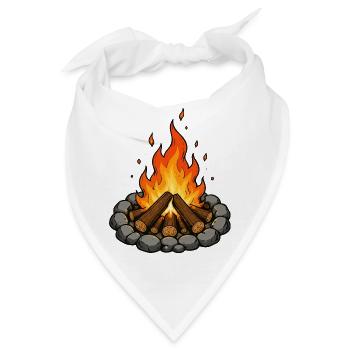 lagerfeuer - Bandana - Weiß - Vorne