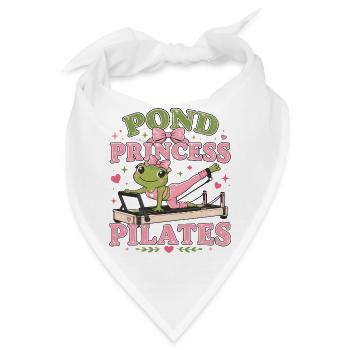  Meditation REFORMER-PRINCESS-PILATES Frosch Yoga - Bandana - Weiß - Vorne