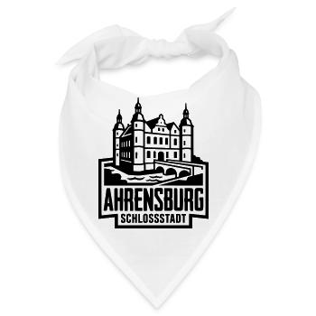 Ahrensburg Schleswig Holstein - Bandana - Weiß - Vorne