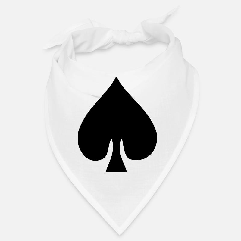 Spades - Bandana - white