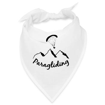 Paragliding - Bandana - Weiß - Vorne
