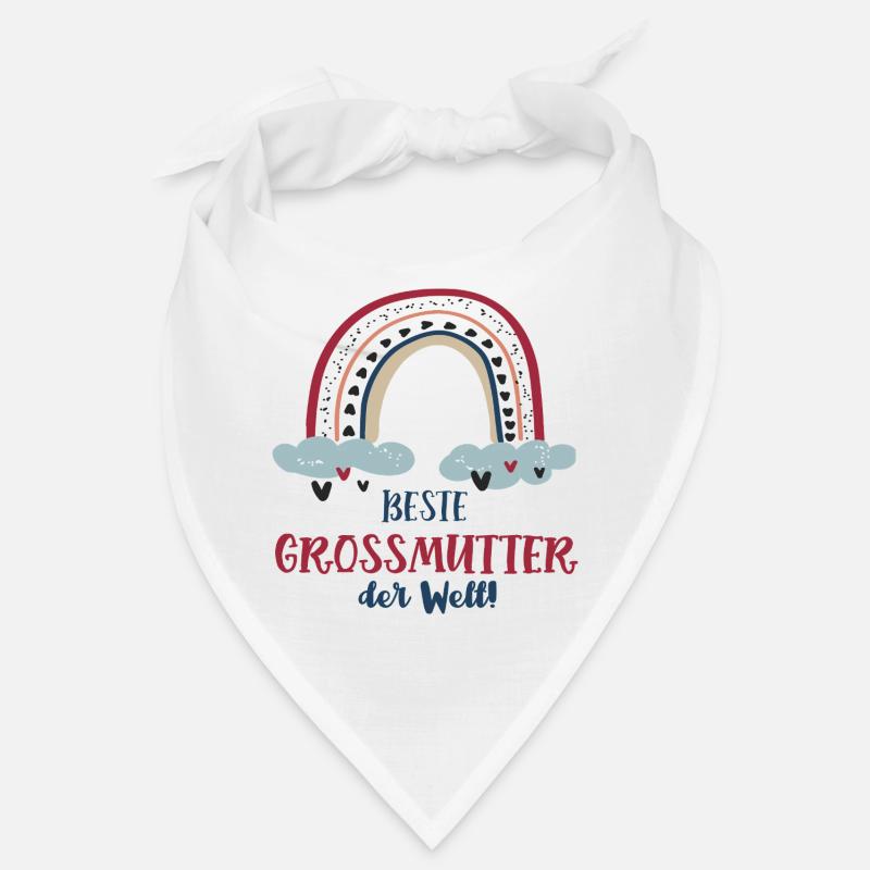 Beste Grossmutter Regenbogen Grossmama Oma Omi Bandana