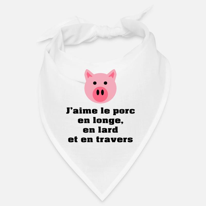 longe-lard-travers (couleur) Bandana